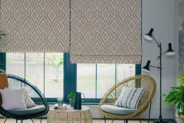 Rèm roman phong cách tối giản HY209